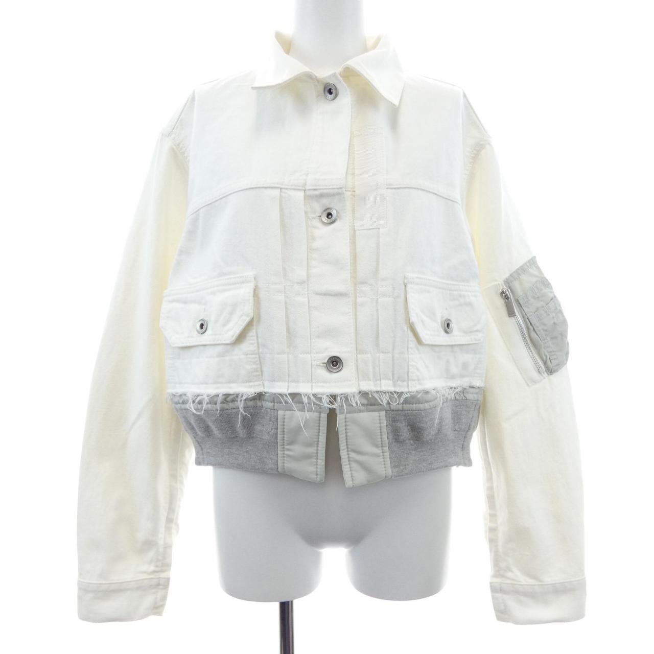 サカイ SACAI 23-06482 デニムジャケット