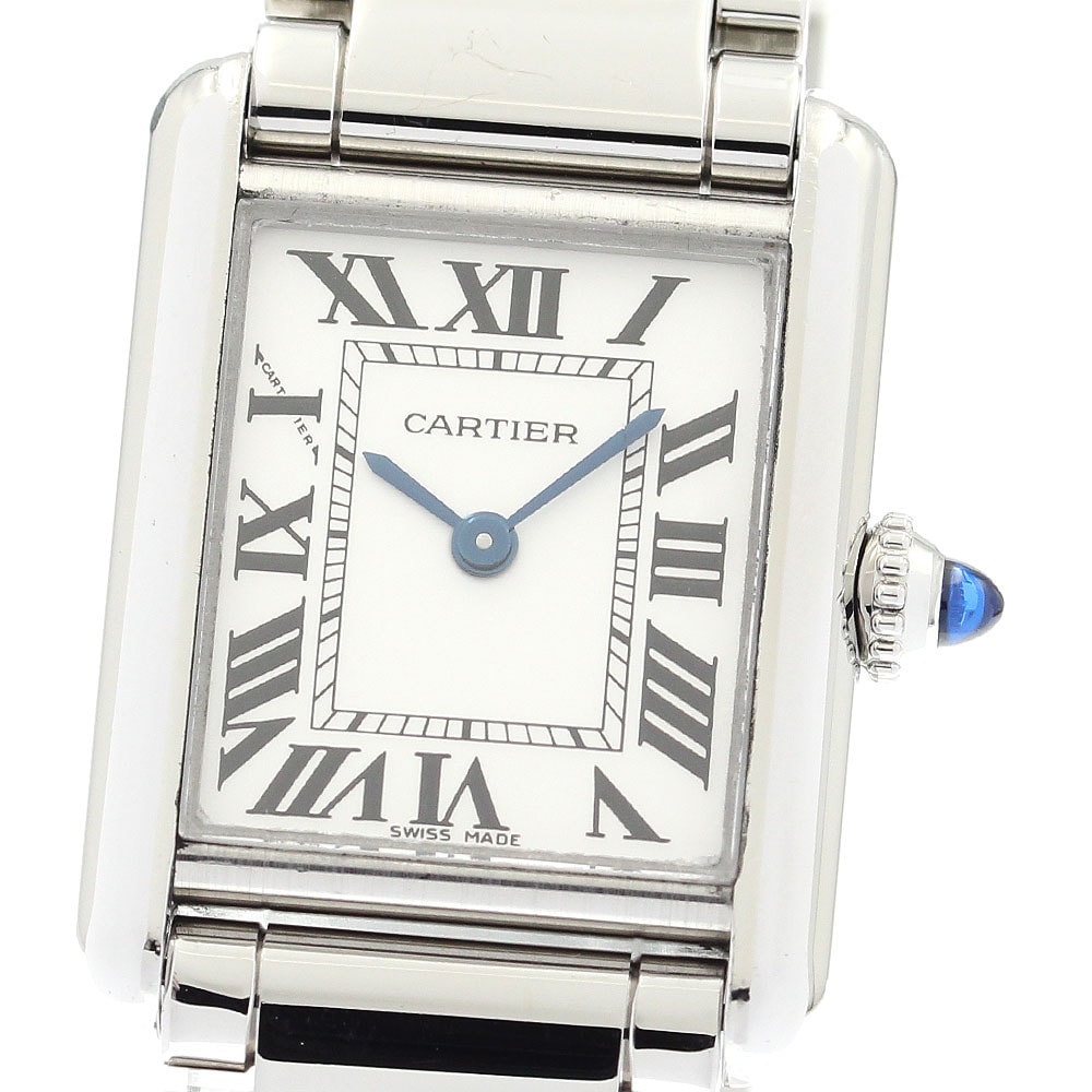 カルティエ タンクマスト SM  WSTA0051 レディース 【中古】
