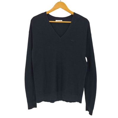 Sweter Damski ロゴ ワッペン Vネック セーター【1143759629067】