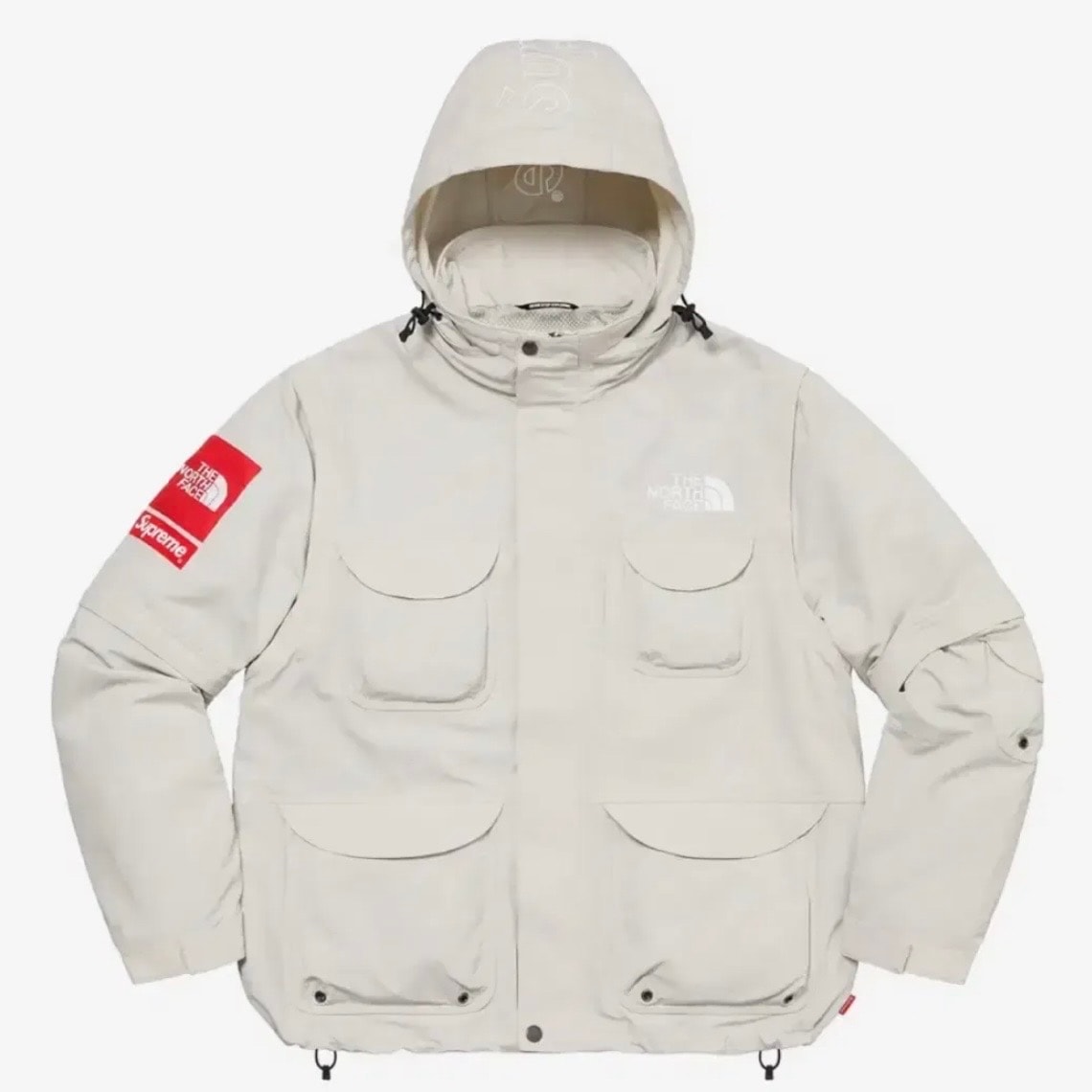 Supreme x The North Face Trekking Convertible Jacket "Moonlight Ivory"