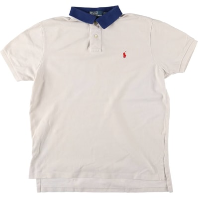古着 ラルフローレン Ralph Lauren POLO by Ralph Lauren CUSTOM FIT 半袖 ポロシャツ メンズL相当/eaa554671