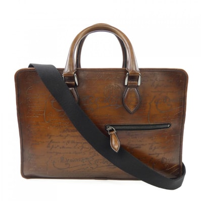 ベルルッティ Berluti アンジュールスモールスクリットレザーブリーフ BAG