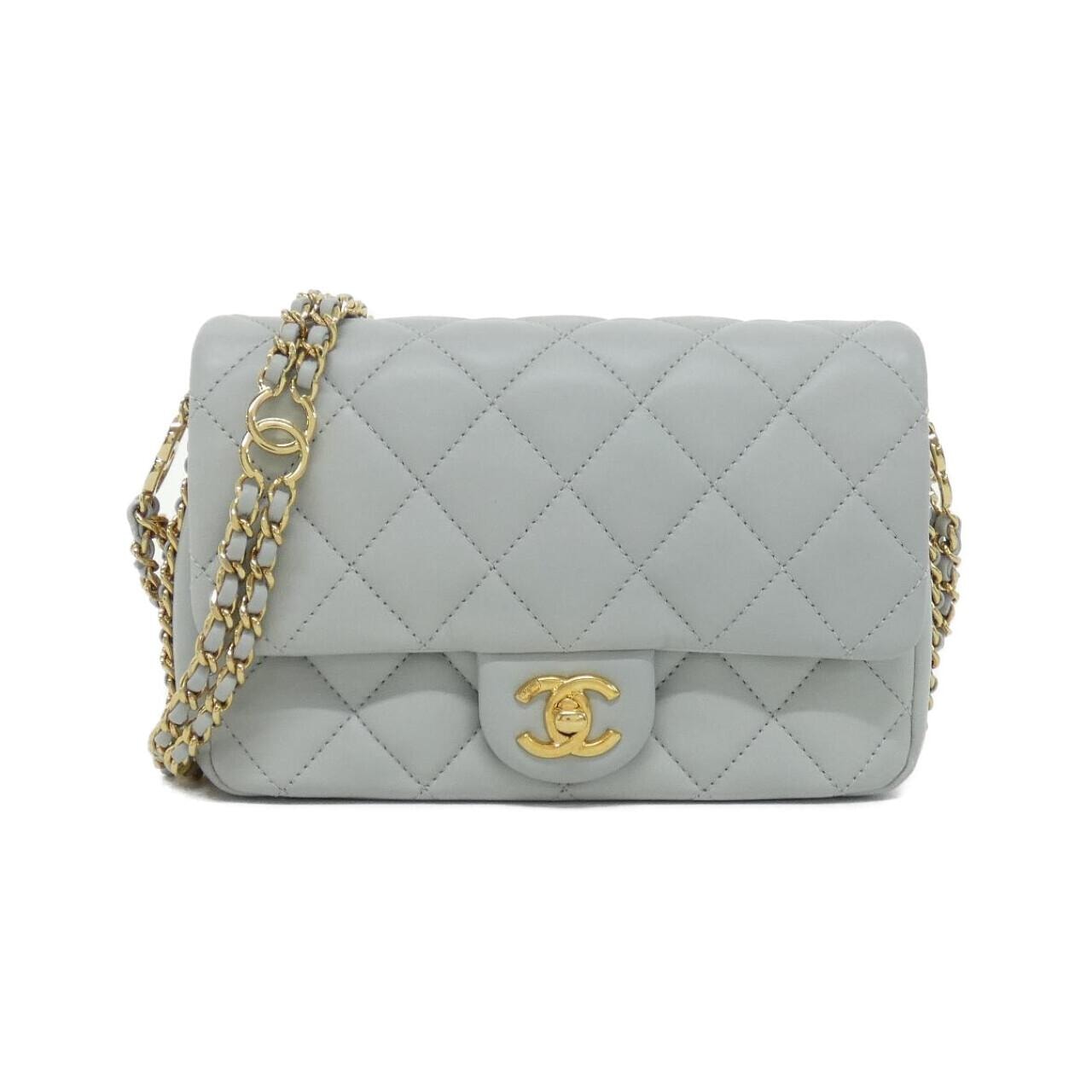 D (傷や汚れあり)】シャネル CHANEL 22番台 ボーイシャネル リザード