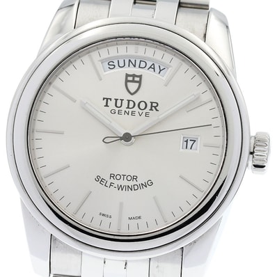 ★保 チュードル グラマー デイトデイ 56000 メンズ 【中古】