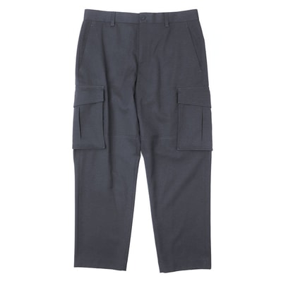 美品 ディオール 2021製 カーゴパンツ ウール100% ツイル パンツ メンズ ネイビー 50 Dior