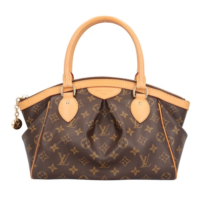 ルイヴィトン ティボリPM モノグラム ハンドバッグ モノグラムキャンバス M40143 ブラウン レディース LOUIS VUITTON 中古