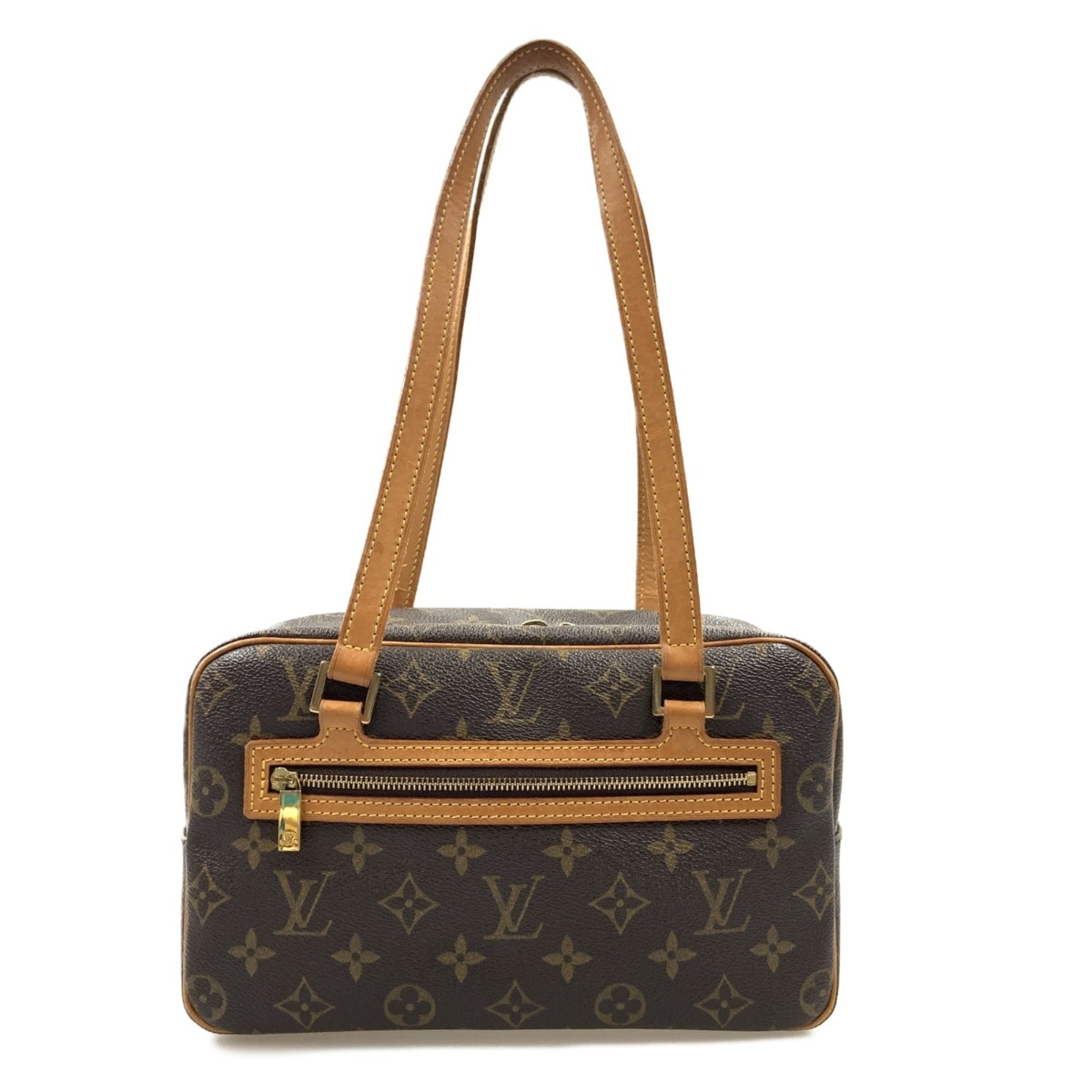 〇〇LOUIS VUITTON ルイヴィトン モノグラム シテMM ショルダーバッグ M51182 ブラウン