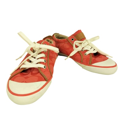 LEATHERWARE シグネチャー柄 BARRETT ローカットスニーカー【1139815404808】