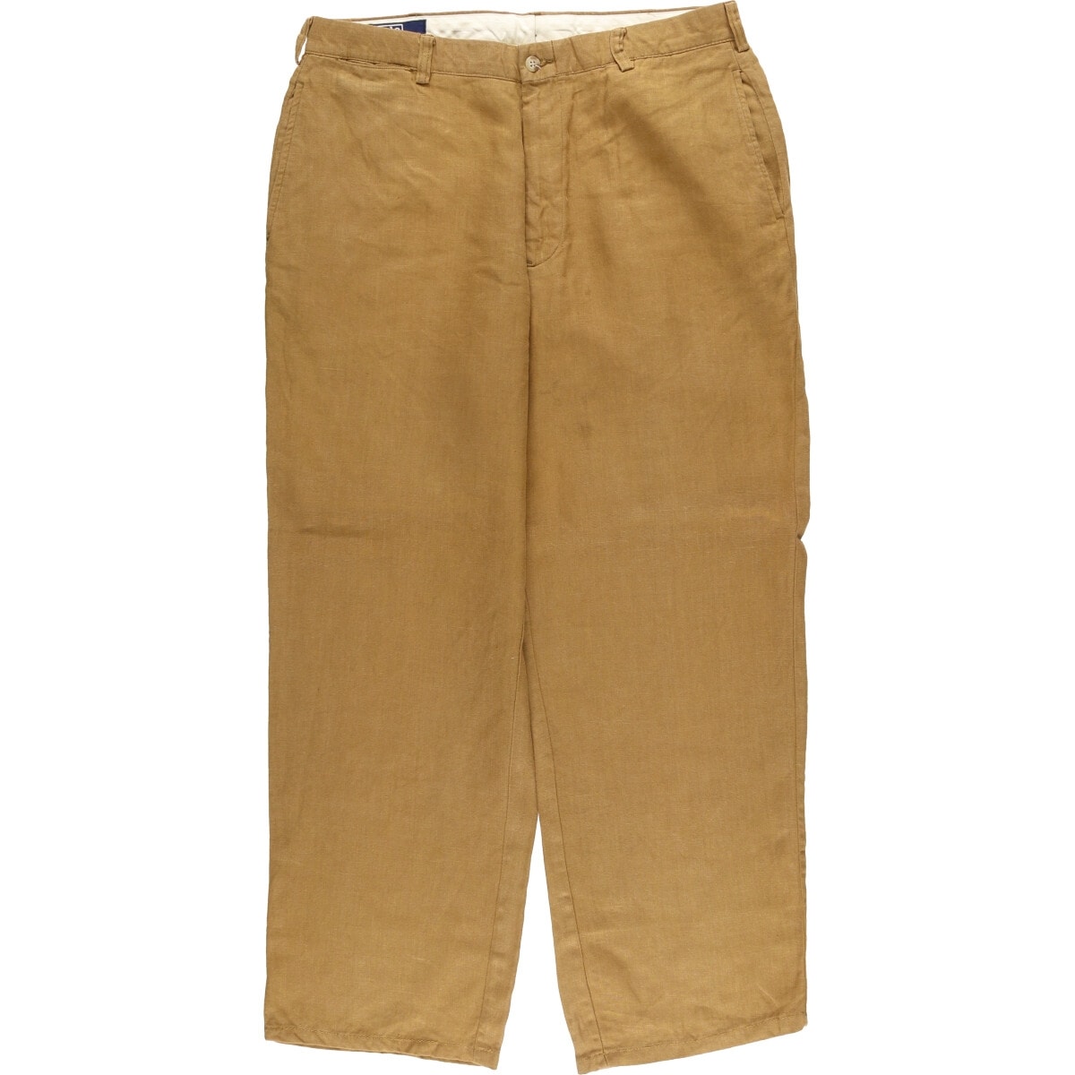 古着 ラルフローレン Ralph Lauren POLO by Ralph Lauren リネンパンツ スラックス メンズw35相当 ワイドパンツ/eaa581257