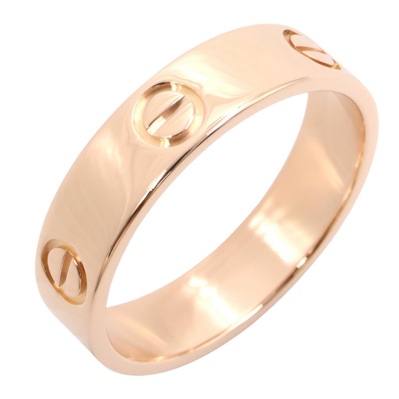 カルティエ CARTIER ラブリング リング・指輪 ジュエリー K18PG(ピンクゴールド) メンズ レディース ゴールド系 B4084600 【中古】