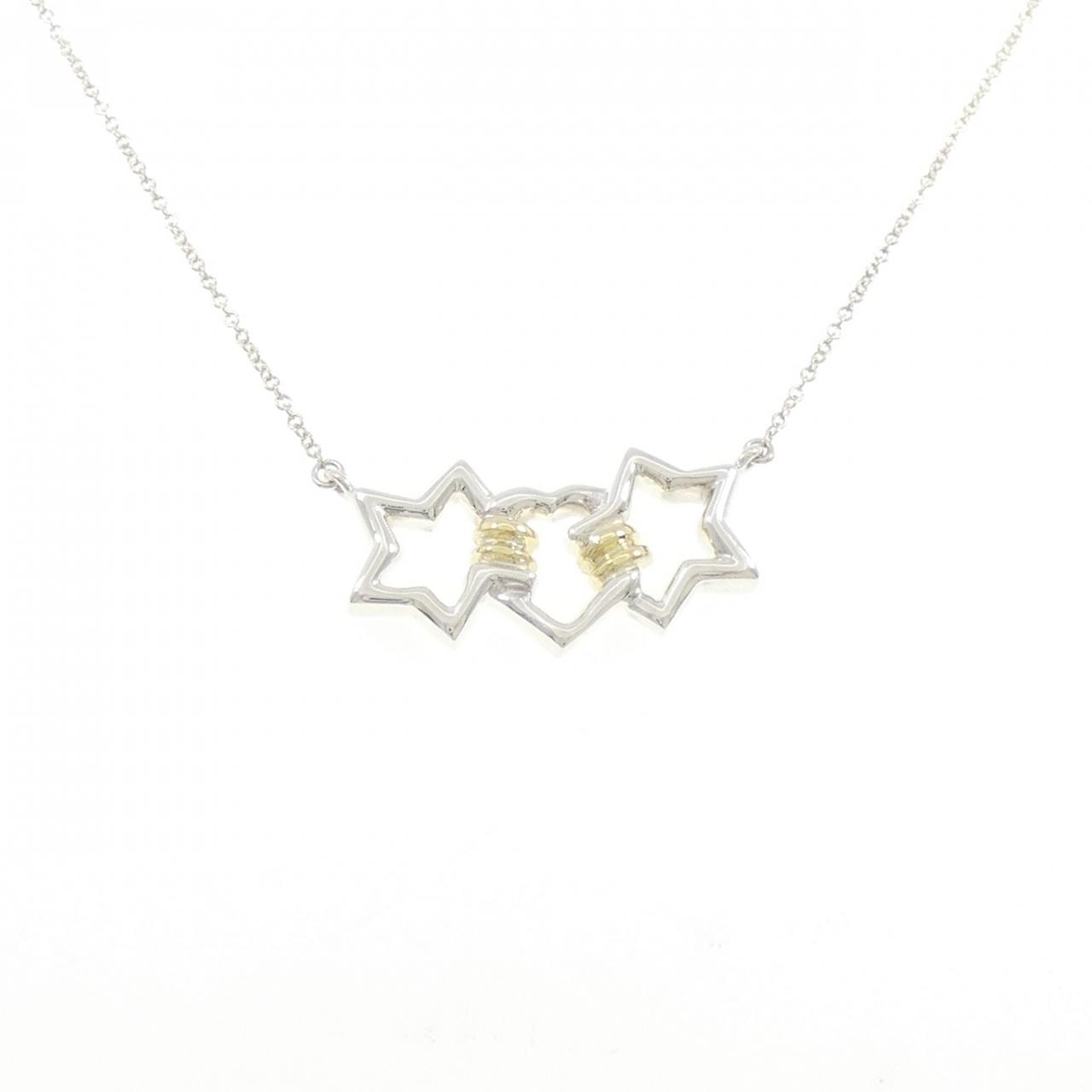 【ヴィンテージ】ティファニー 925/750YG ネックレス