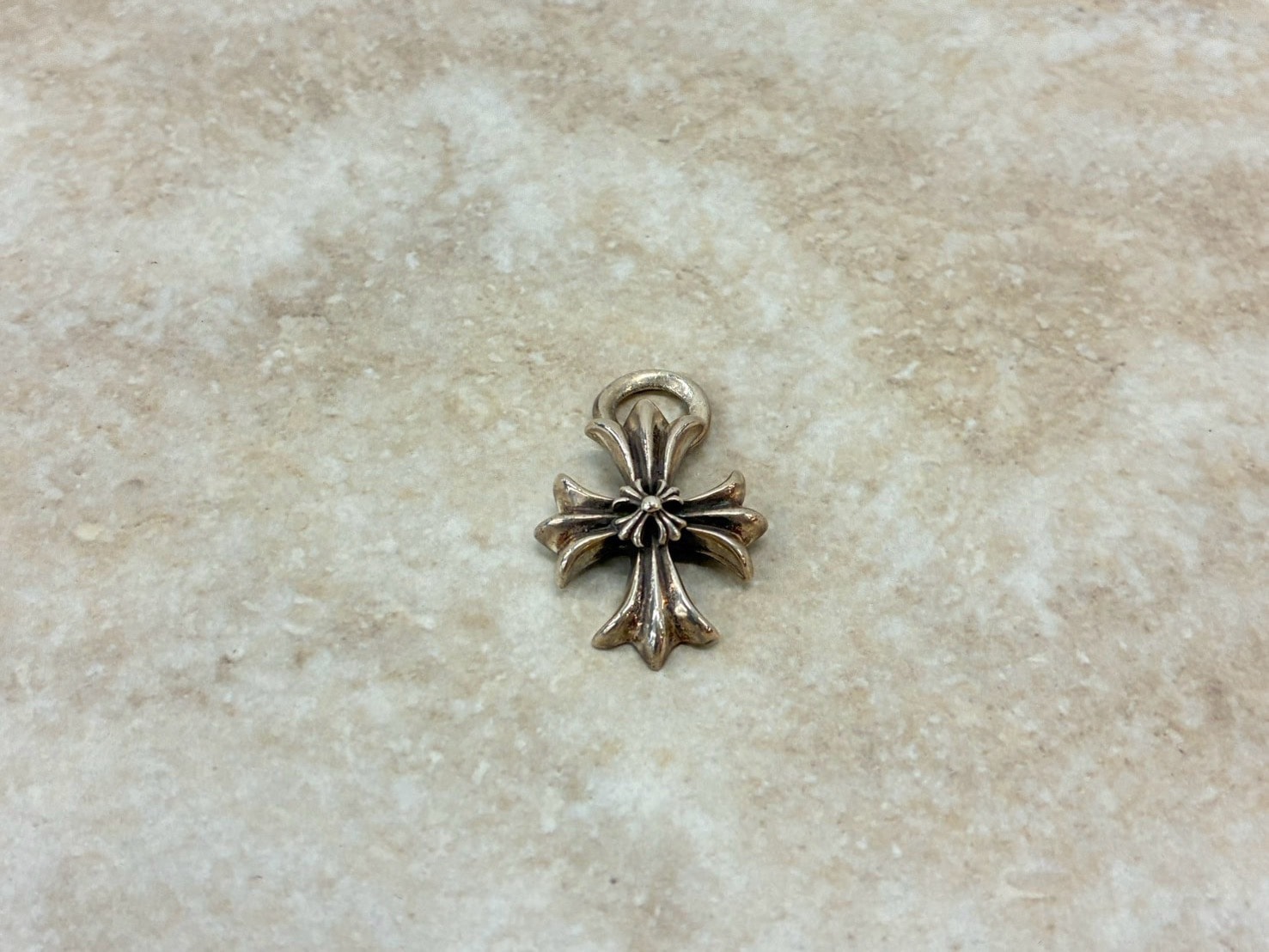 Chrome Hearts Double CH Plus Pendant "Silver"