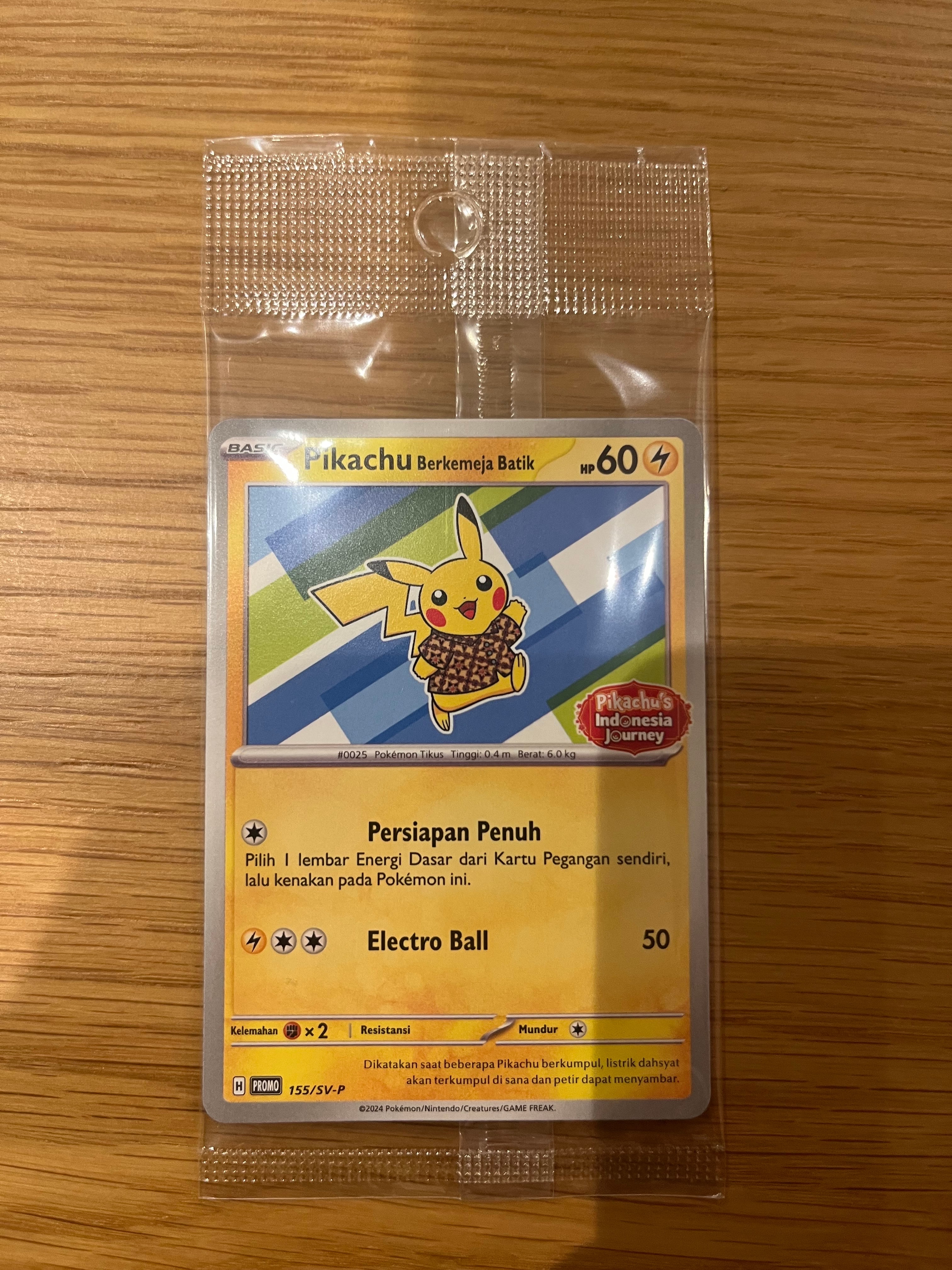PSA10】バティックシャツを着たピカチュウ (ヒトデマン柄) P [SV-P 155