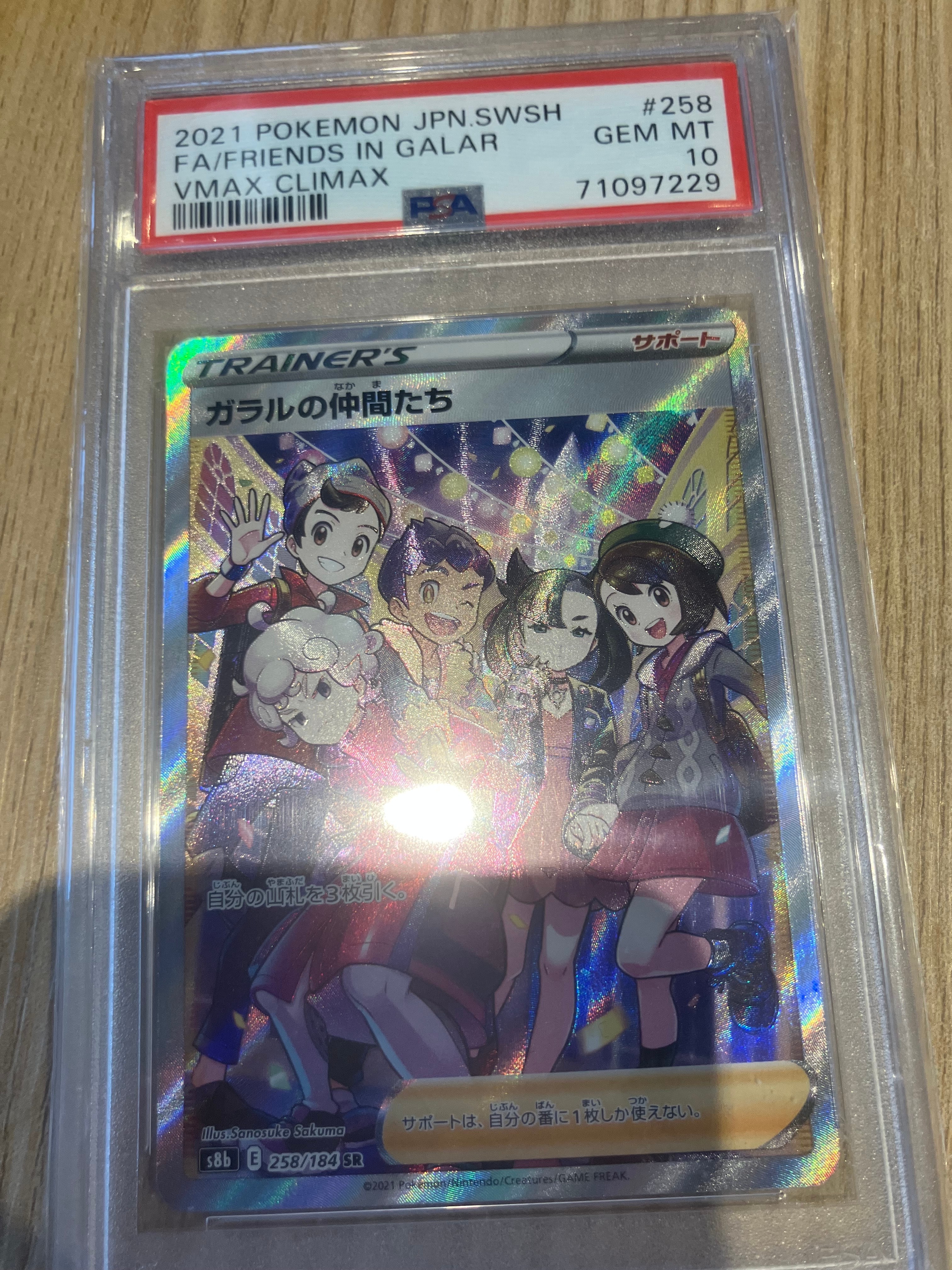 ガラルの仲間たち SR[S8b 258/184](ハイクラスパック「VMAX