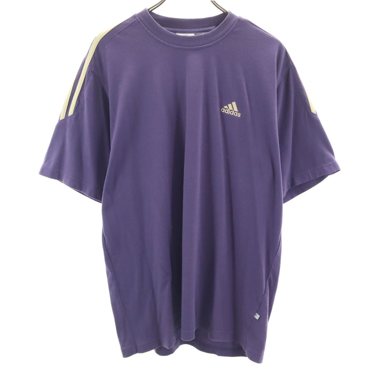 adidas アディダス 半袖 Tシャツ O パープル