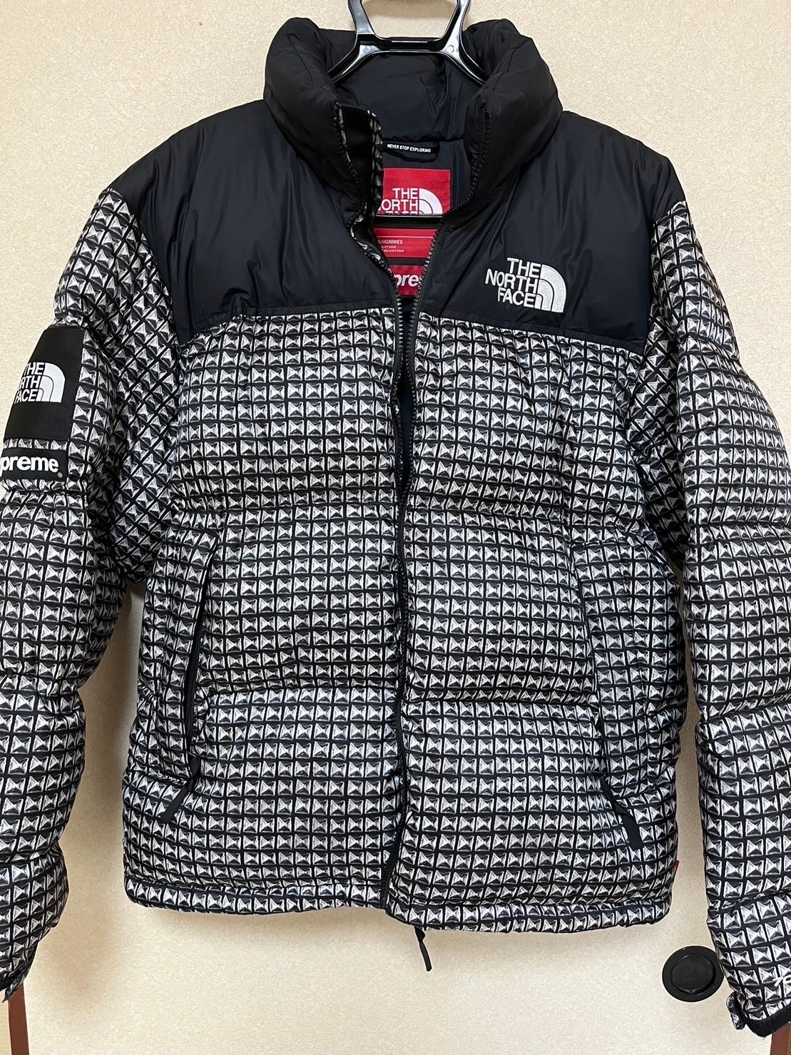 Supreme x The North Face Studded Nuptse Jacket "Black"