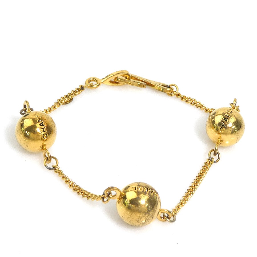 シャネル CHANEL ブレスレット メタル ゴールド レディース【中古】 e61874a