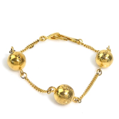 シャネル CHANEL ブレスレット メタル ゴールド レディース【中古】 e61874a