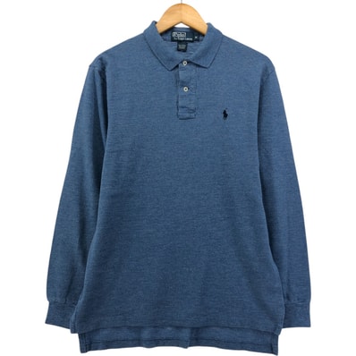 古着 ラルフローレン Ralph Lauren POLO by Ralph Lauren 長袖 ポロシャツ メンズM相当/eaa575731
