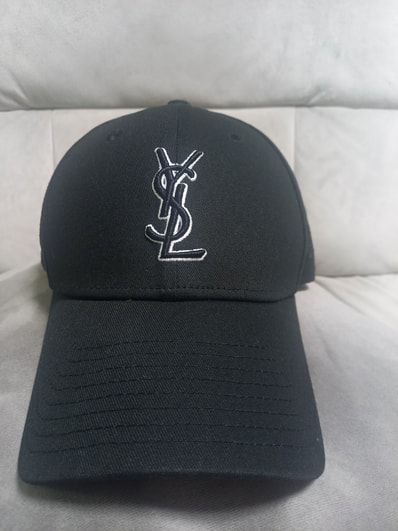Saint Laurent x New Era YSL Monogram Cap "Black"