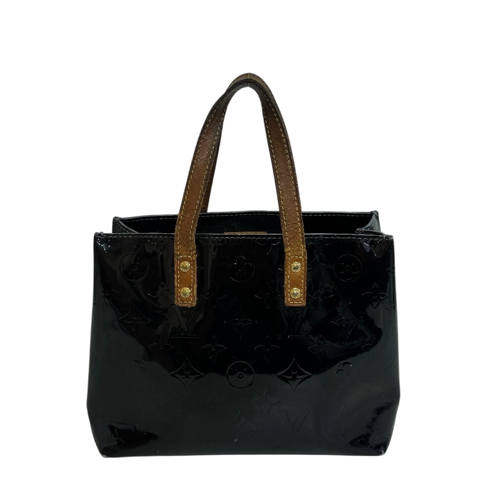 ルイヴィトン LOUIS VUITTON ハンドバッグ モノグラムヴェルニ リードPM ミニバッグ トート M91993 アマラント