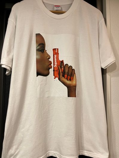 Supreme Water Pistol Tee "White"