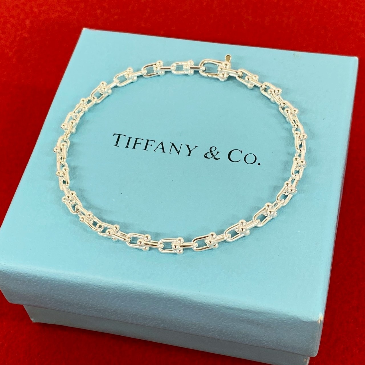 TIFFANY&Co. ティファニー ハードウェア マイクロ ブレスレット シルバー925 ブレスレット シルバー
 26588