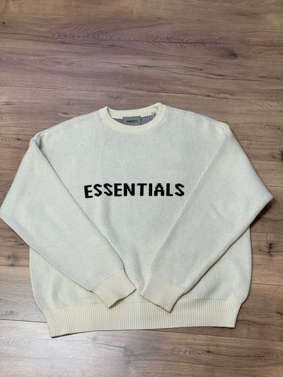 FEAR OF GOD ESSENTIALS Knit Sweater "Buttercream"