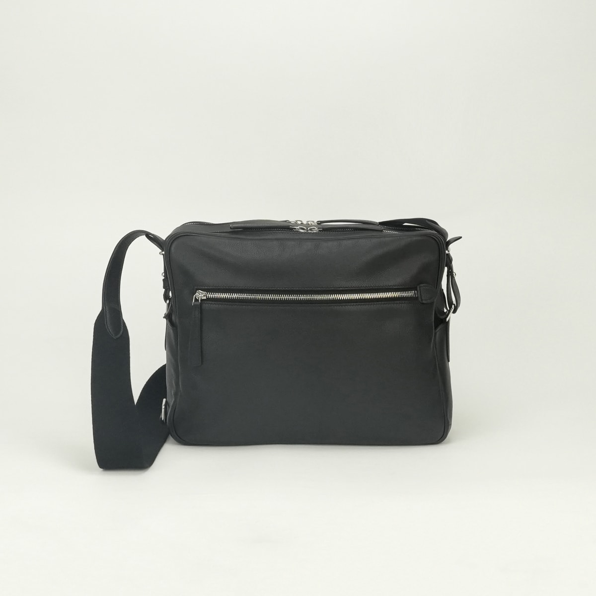 エルメス HERMES サックエブドリポーター バッグ ショルダーバッグ エヴァーグレイン ノワール Noir ブラック Black 黒 シルバー金具 メッセンジャーバッグ エバーグレイン