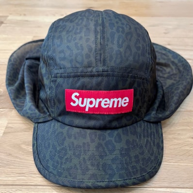 Supreme Mesh Sunshield Camp Cap "Leopard"