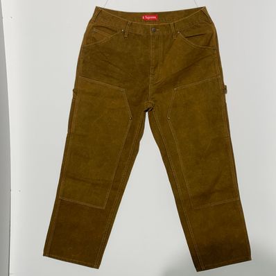 Supreme Canvas Double Knee Painter Pant "Brown"