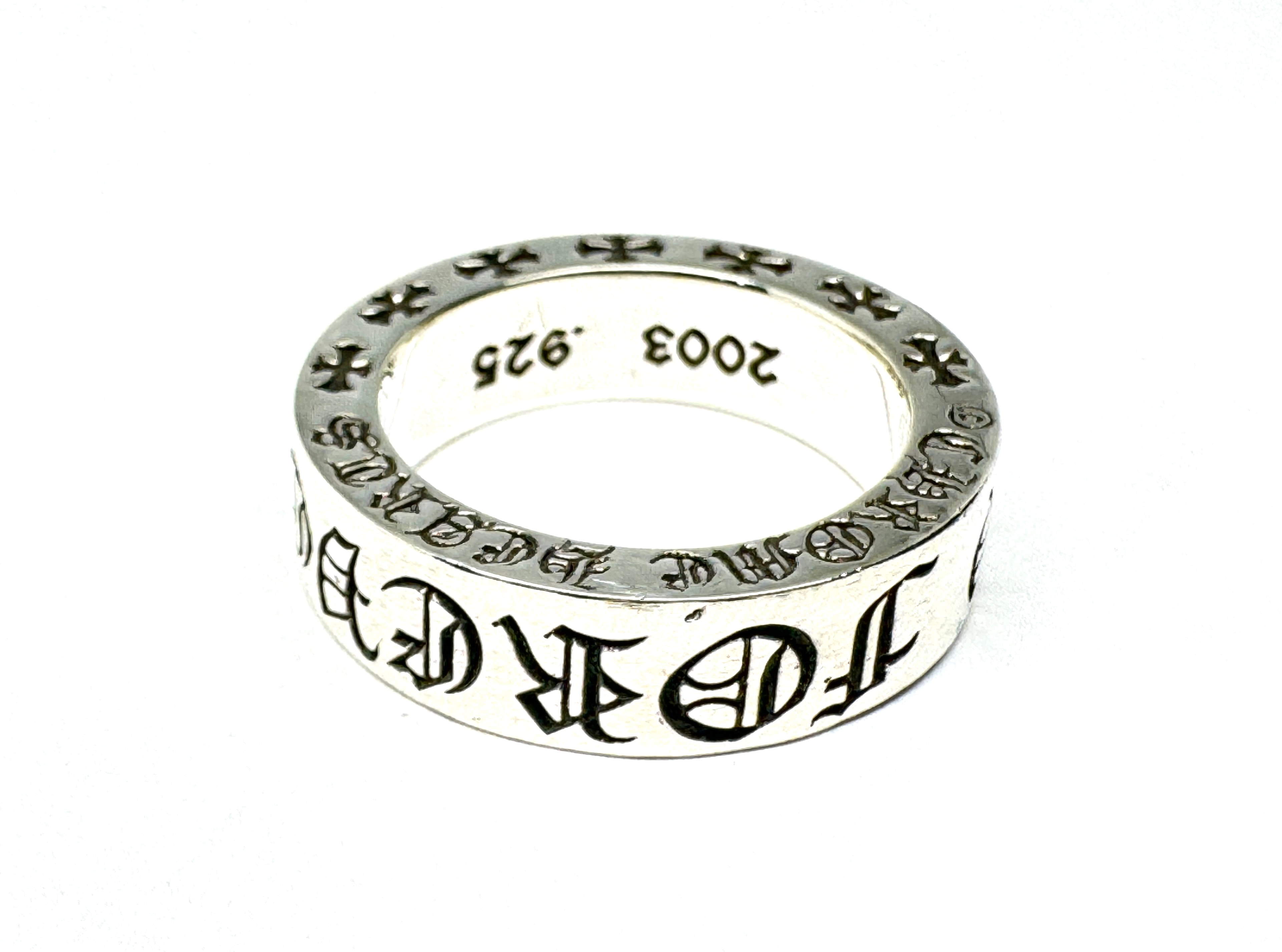 Chrome Hearts 6mm Spacer Ring FOREVER "Silver"