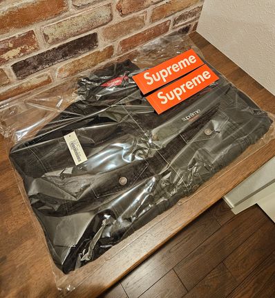 Supreme Denim Trucker Jacket "Black" (25SS)