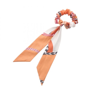 エルメス HERMES ベラ シュシュ 衣料品 シルク シルク レディース オレンジ系 / マルチカラー 【中古】