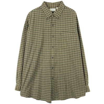 古着 ~90年代 エルエルビーン L.L.Bean 長袖 ボタンダウンチェックシャツ メンズXL相当 ヴィンテージ/eaa652146