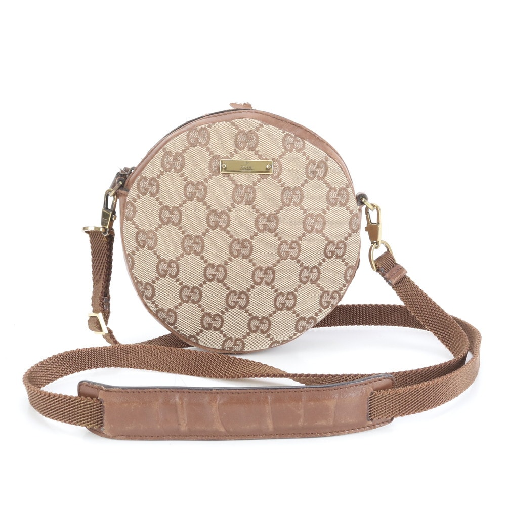 ■美品 グッチ GGキャンバス 90700 ショルダーバッグ