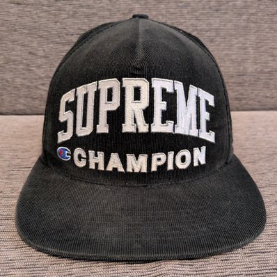 Supreme Champion 5-Panel "Black"