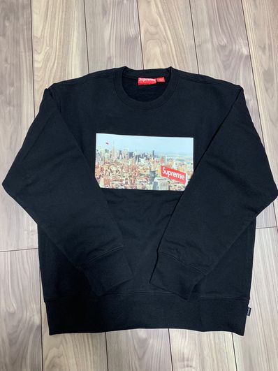 Supreme Aerial Crewneck "Black"