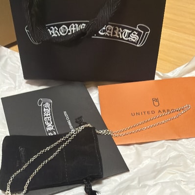 Chrome Hearts Roll Chain Necklace "Silver"