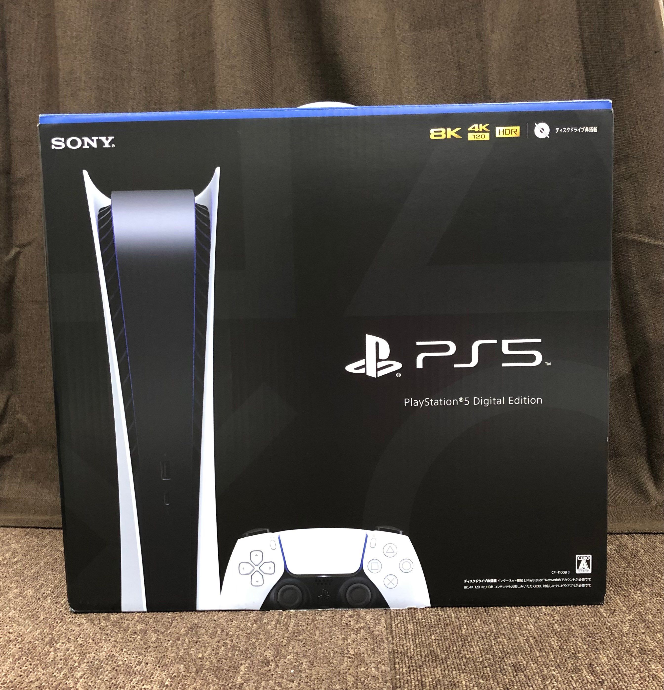 SONY PlayStation5 (PS5) Digital Edition CFI-1100B01 軽量版