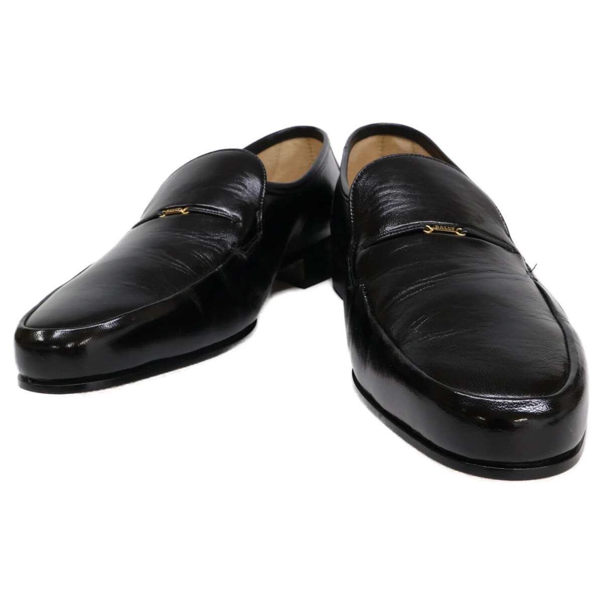 バリー 【新品同様】BASEL レザー スリッポン シューズ 7 1/2M