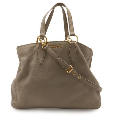 ミュウ ミュウ2WAYハンドバッグ ヴィッテロカリブハンドバッグ