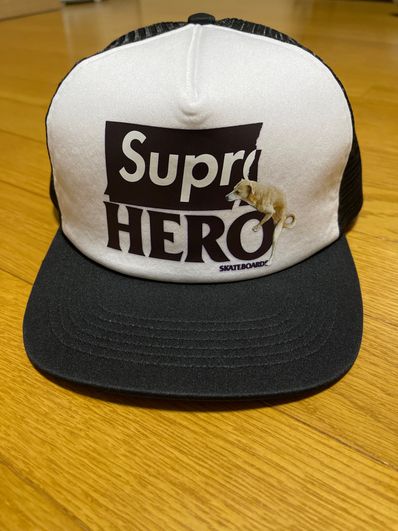 Supreme / ANTIHERO Mesh Back 5-Panel "Black"