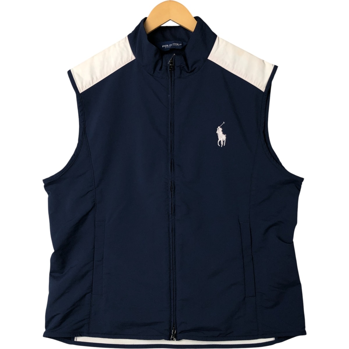 古着 90年代 ラルフローレン Ralph Lauren POLO GOLF ポロゴルフ ウォームアップベスト メンズXL相当 ヴィンテージ/eaa547593