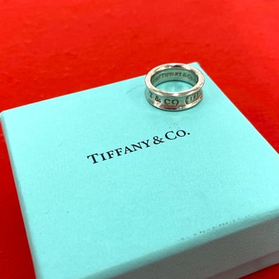 TIFFANY&Co. ティファニー ナロー リング シルバー925 リング・指輪 9号 シルバー
35136