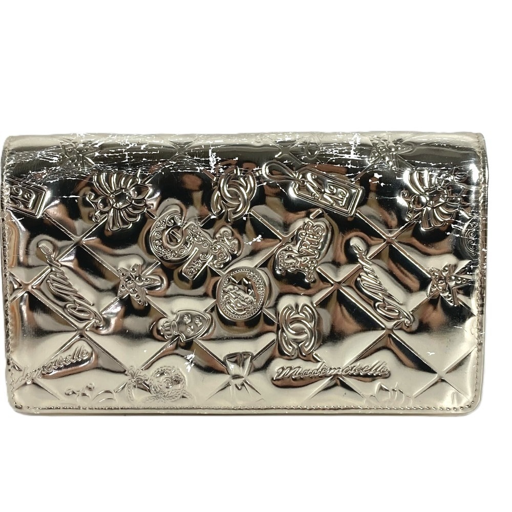 シャネル CHANEL アイコン A37151 CC ココマーク ロゴ 2つ折り ロングウォレット 長財布 レザー ゴールド