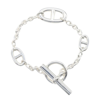 エルメス HERMES シェーヌダンクルファランドールブレスレット ブレスレット アクセサリー シルバー925 レディース シルバー系 【中古】