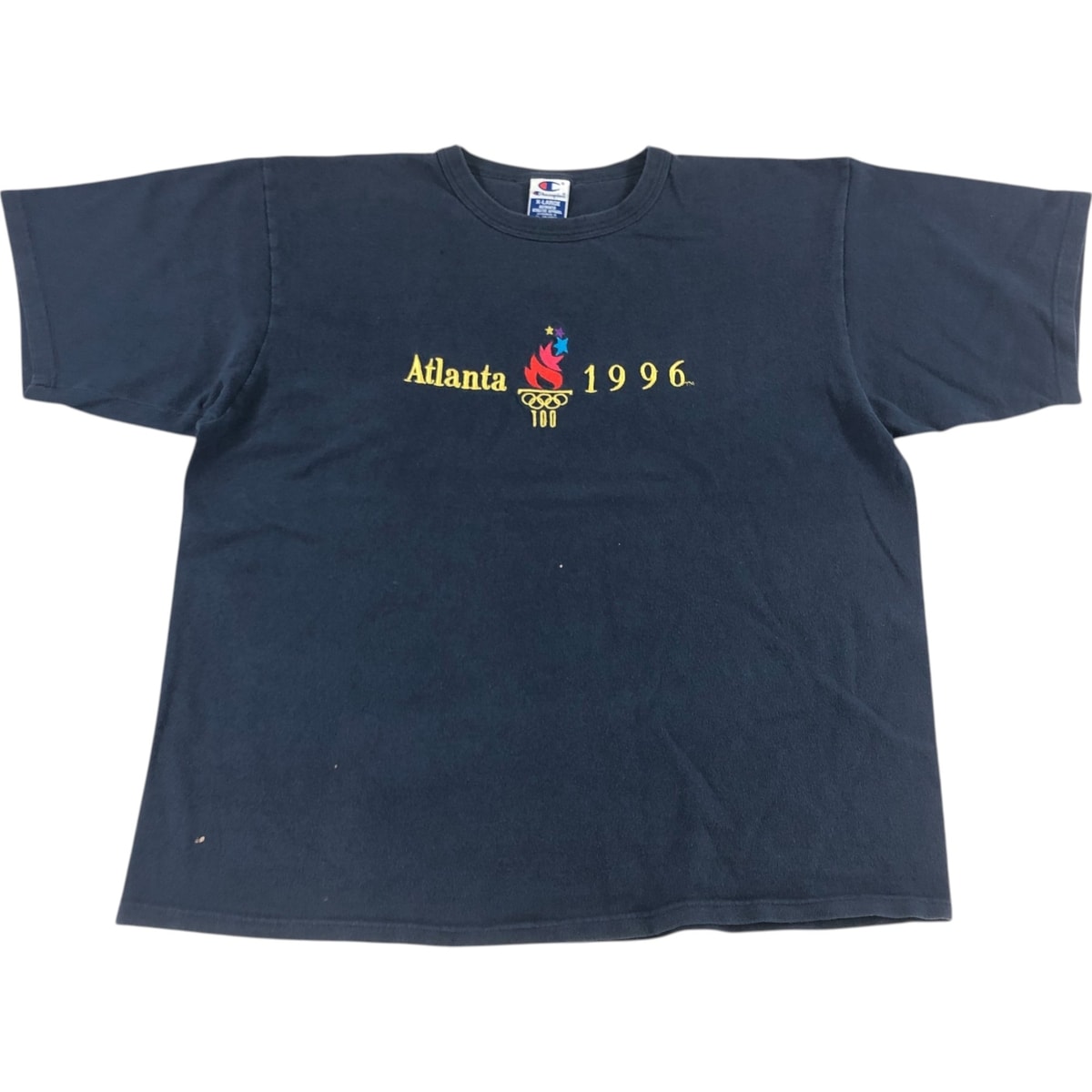 古着 90年代 チャンピオン Champion AUTHENTIC ATHLETIC APPAREL アトランタオリンピック 1996 スポーツTシャツ メンズXL相当 ヴィンテージ/eaa544226
