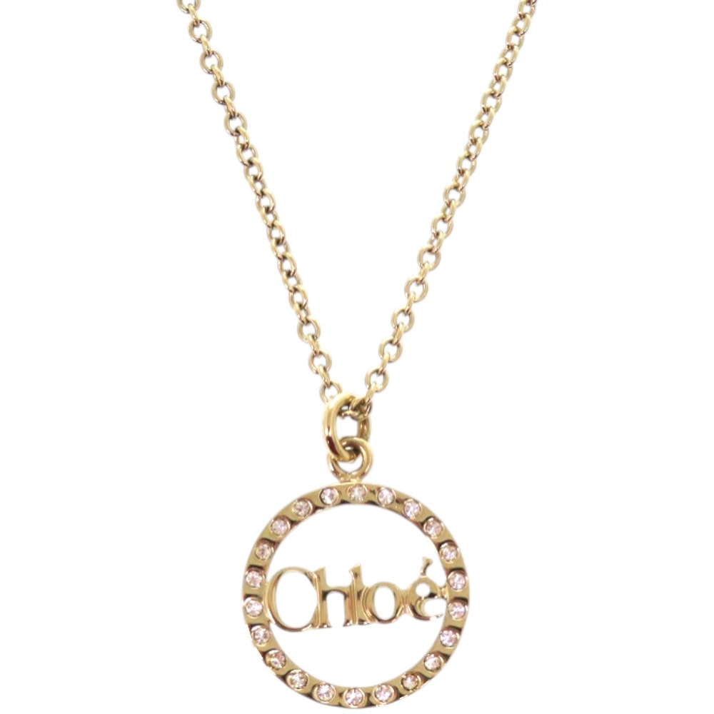 クロエ ロゴリング 2O0514 AK9 メタル ラインストー