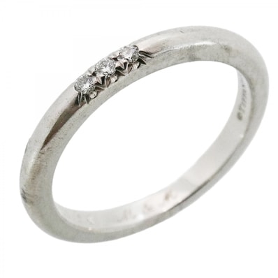 【6jdb0415-33】ティファニー リング フォーエバー 3PD Pt950 プラチナ ダイヤモンド 6号【中古】レディース